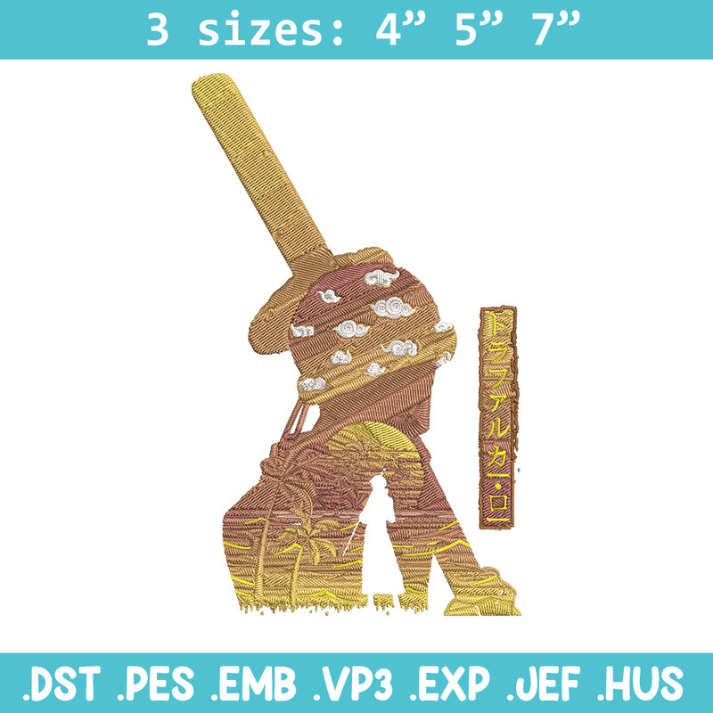 Law poster Embroidery Design, One piece Embroidery, Embroidery File, Anime Embroidery, Anime shirt, Digital download..jpg