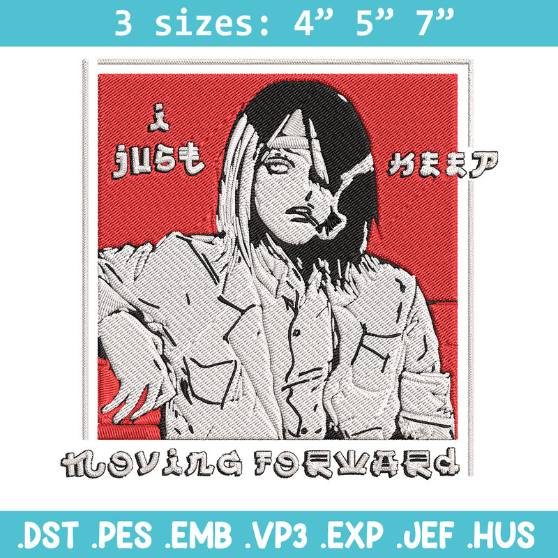 Levi poster Embroidery Design, Aot Embroidery,Embroidery File, Anime Embroidery, Anime shirt, Digital download.jpg