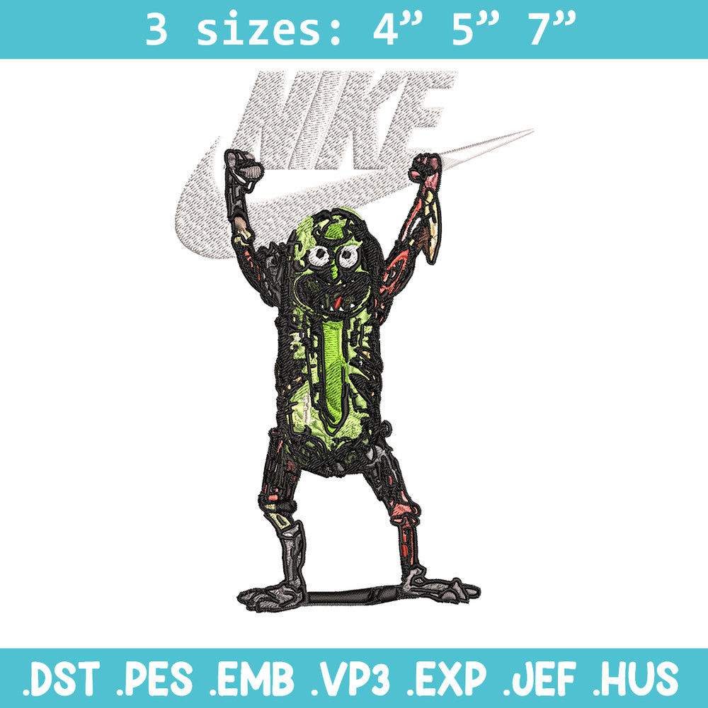 Monster Nike Embroidery design, Monster Embroidery, Nike design, Embroidery file, cartoon shirt, Instant download..jpg