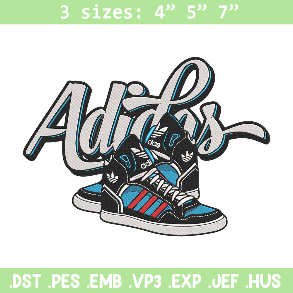 Adidas logo Embroidery Design, Rugrats Embroidery, Embroidery File, Anime Embroidery, Adidas shirt, Digital download.jpg