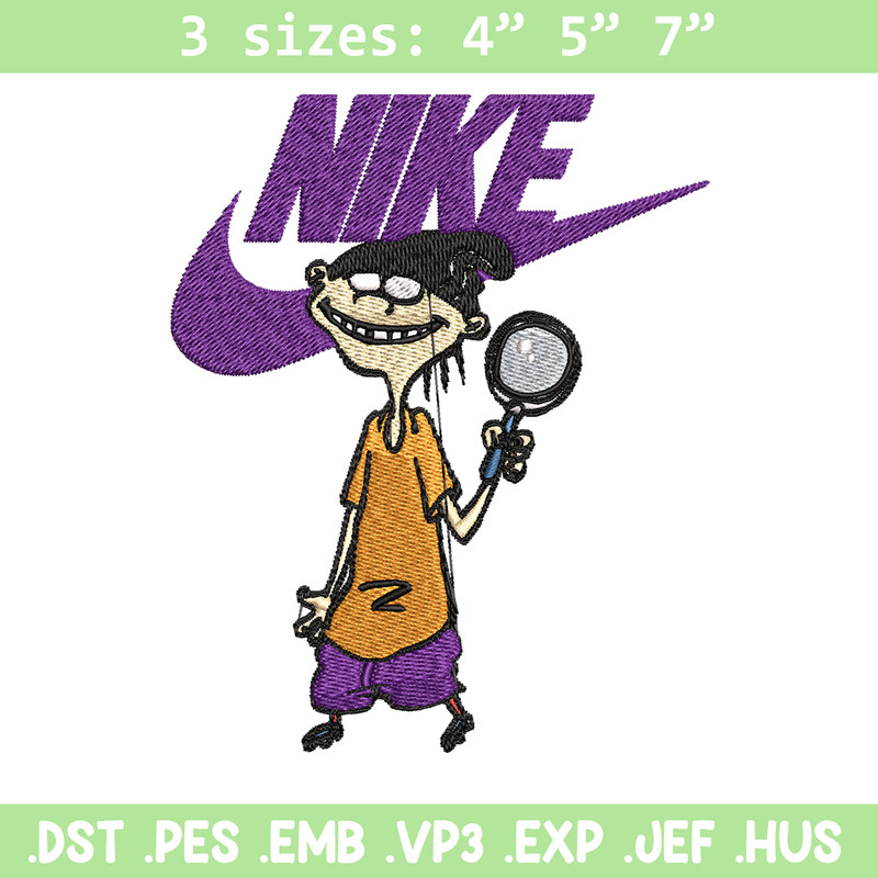 Cartoon Nike Embroidery design, Cartoon Embroidery, Nike design, Embroidery file, logo nike shirt, Instant download.jpg