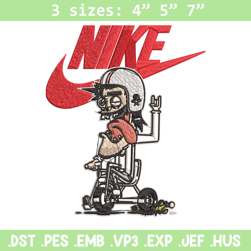 Cartoon Nike Embroidery design, Cartoon funny Embroidery, Nike design, Embroidery file, logo shirt, Instant download..jpg