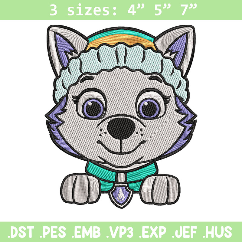Everest Dog Embroidery Design, Paw Patrol Embroidery, Embroidery File,Anime Embroidery, Anime shirt,Digital download..jpg