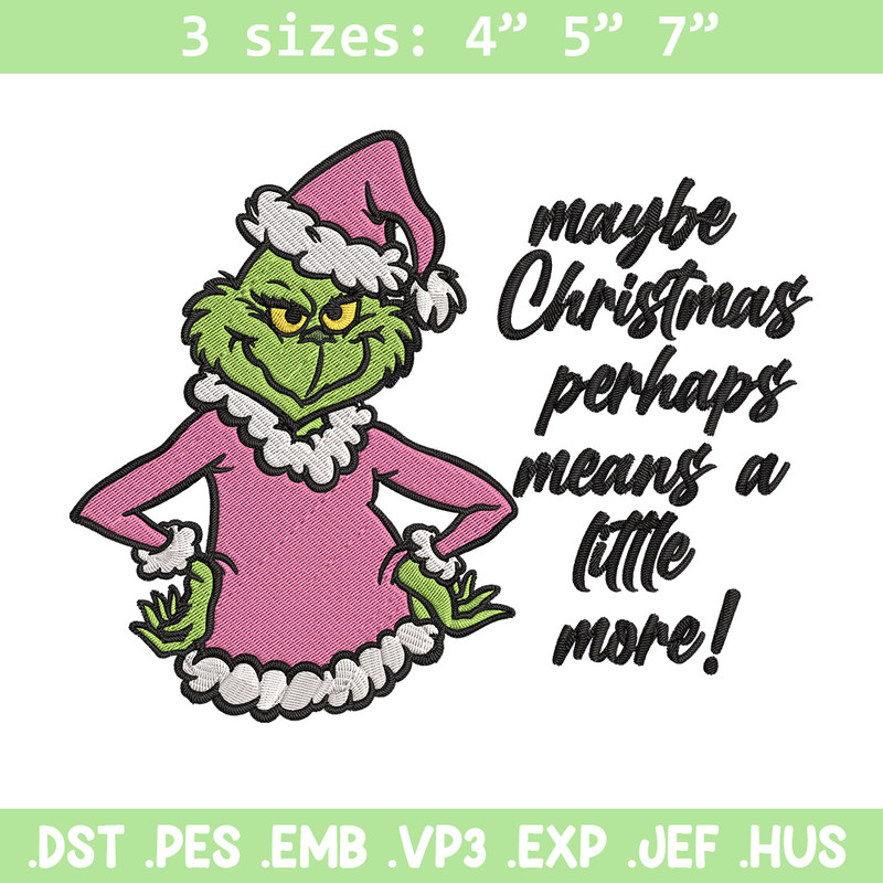 Grinch chrismas Embroidery Design, Grinch Embroidery, Embroidery File, Chrismas Embroidery, Anime shirt,Digital download.jpg