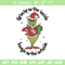 Grinchy Embroidery Design, Grinch Embroidery, Embroidery File, Chrismas Embroidery, Anime shirt, Digital download..jpg