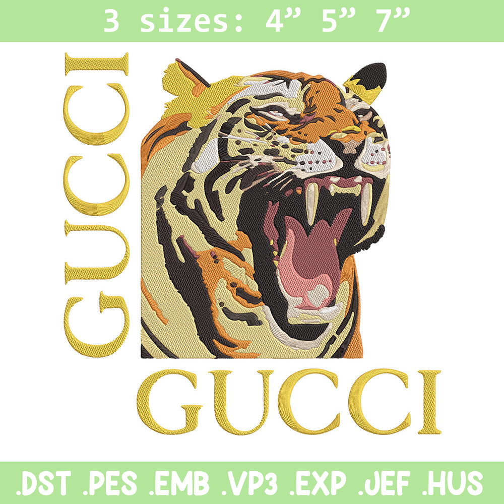 Gucci x Tiger Embroidery Design, Gucci Embroidery, Embroidery File, Anime Embroidery, Anime shirt, Digital download..jpg