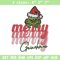 Merry Grinch logo Embroidery design, Grinch Christmas Embroidery, logo design, Embroidery File, Digital download..jpg