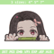 Nezuko chibi Embroidery Design, Demon slayer Embroidery, Embroidery File, Anime Embroidery, Digital download.jpg