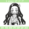 Nezuko Kamado Embroidery Design,Demon slayer Embroidery,Embroidery File,Anime Embroidery,Anime shirt, Digital download.jpg
