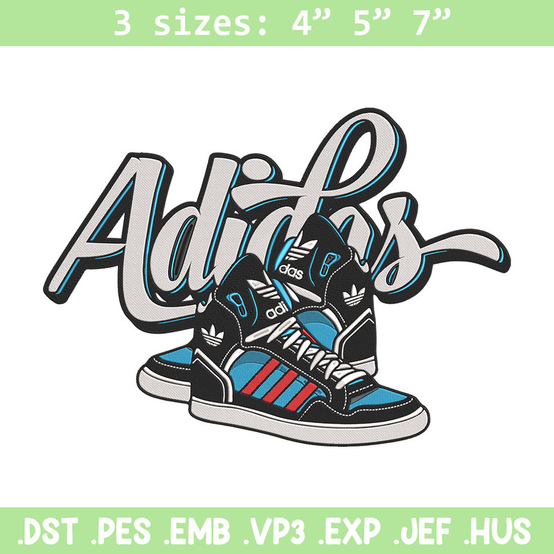Adidas logo Embroidery Design, Rugrats Embroidery, Embroidery File, Anime Embroidery, Adidas shirt, Digital download.jpg
