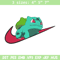 Bulbasaur x nike Embroidery Design, Pokemon Embroidery, Embroidery File, Nike Embroidery, Anime shirt, Digital download.jpg