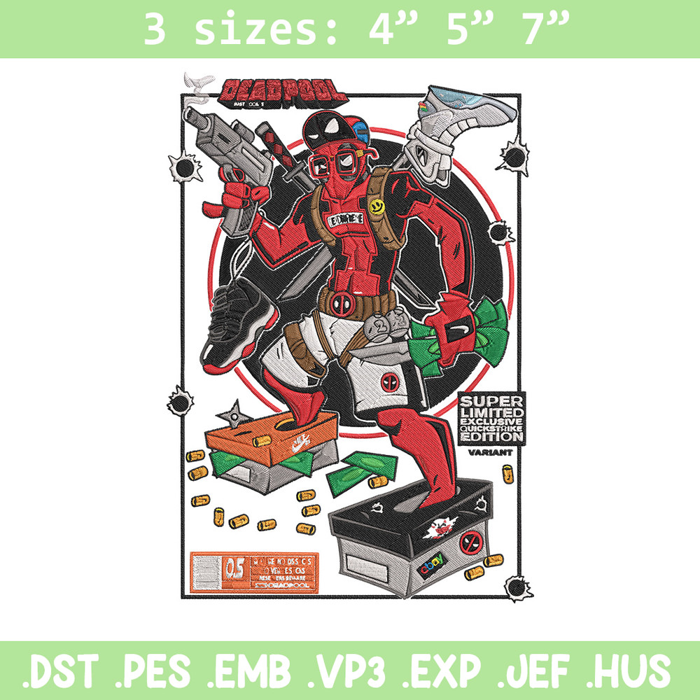 Deadpool poster Embroidery Design, Deadpool Embroidery, Embroidery File, Anime Embroidery, Anime shirt, Digital download..jpg