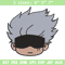 Gojo chibi Embroidery Design, Jujutsu Embroidery, Embroidery File, Anime Embroidery, Anime shirt, Digital download.jpg