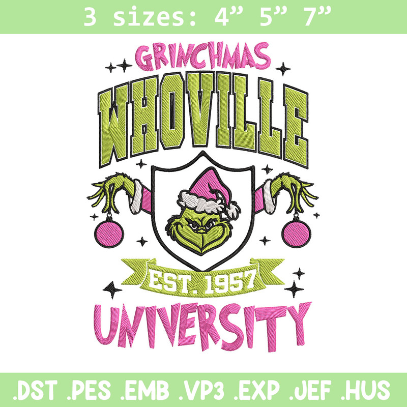 Grinchmas est 1957 Embroidery Design, Grinch Embroidery,Embroidery File,Chrismas Embroidery,Anime shirt,Digital download.jpg