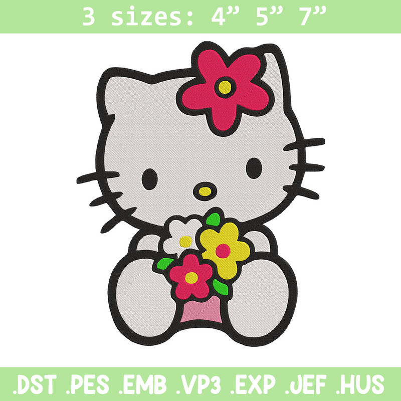 Hello kitty Embroidery Design, Hello kitty Embroidery, Embroidery File, Anime Embroidery, Anime shirt, Digital download.jpg