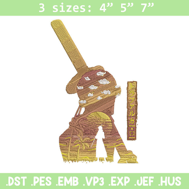 Law poster Embroidery Design, One piece Embroidery, Embroidery File, Anime Embroidery, Anime shirt, Digital download..jpg