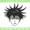 Megumi face Embroidery Design, Jujutsu Embroidery, Embroidery File, Anime Embroidery, Anime shirt, Digital download.jpg