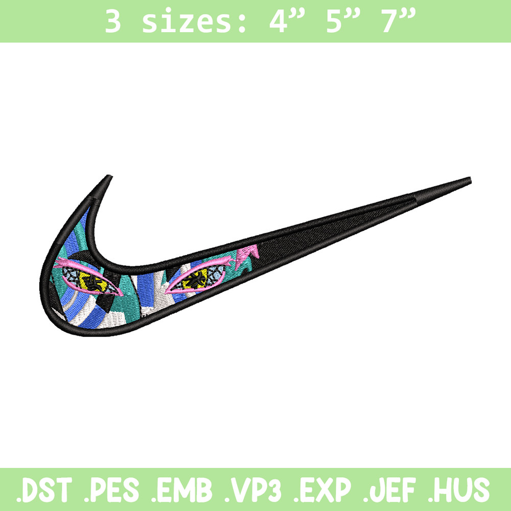 Akaza eyes nike embroidery design, Kimetsu no Yaiba embroidery, nike design, Logo shirt, anime shirt, digital download.jpg