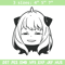 Anya meme Embroidery Design, Spy x family Embroidery, Embroidery File, Anime Embroidery, Anime shirt, Digital download.jpg