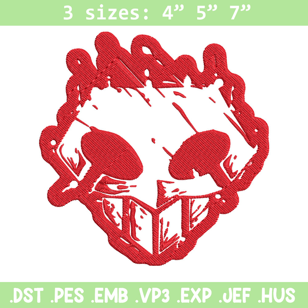 Bleach logo Embroidery Design, Bleach Embroidery, Embroidery File, Anime Embroidery, Anime shirt, Digital download..jpg