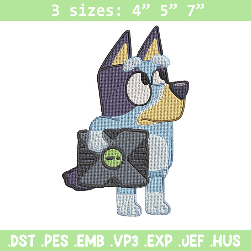 Bluey cartoon Embroidery, Bluey Embroidery, Embroidery File, cartoon design, cartoon shirt, Digital download..jpg