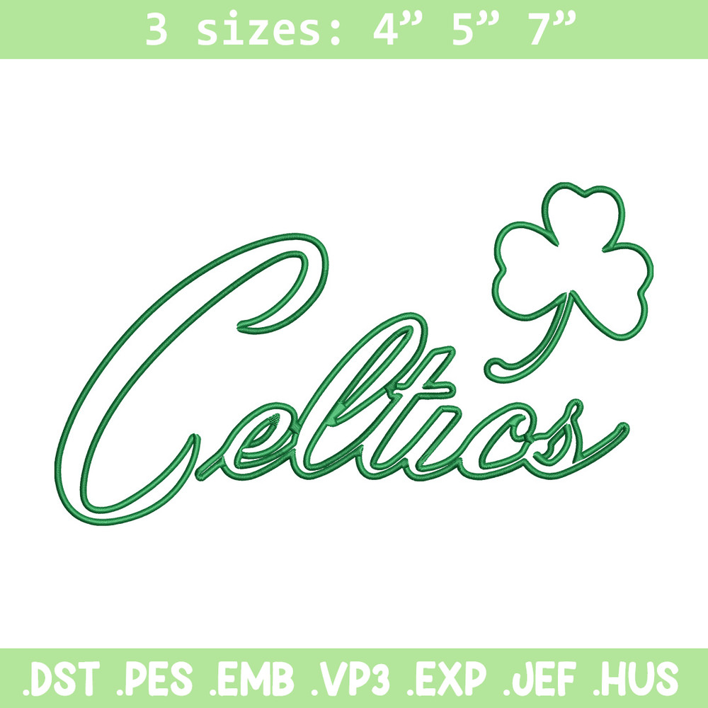 Boston Celtics logo embroidery design, NBA embroidery, Sport embroidery, Logo sport embroidery, Embroidery design.jpg