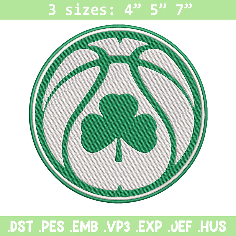 Boston Celtics logo embroidery design, NBA embroidery,Sport embroidery, Logo sport embroidery, Embroidery design.jpg
