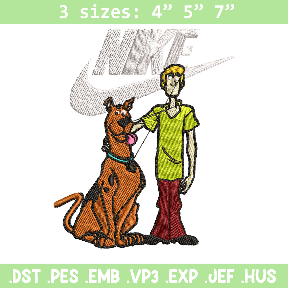 Cartoon Nike Embroidery design, Cartoon funny Embroidery, Nike design, Embroidery file, logo shirt, Instant download.jpg