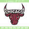Chicago Bulls mascot embroidery design, NBA embroidery, Sport embroidery, Embroidery design, Logo sport embroidery.jpg