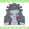 Daki face Embroidery Design, Demon slayer Embroidery, Embroidery File, Anime Embroidery, Anime shirt, Digital download.jpg