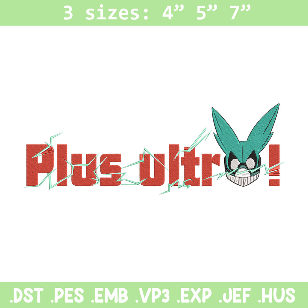Deku logo Embroidery Design, My hero academia Embroidery, Embroidery File, Anime Embroidery,Anime shirt,Digital download.jpg