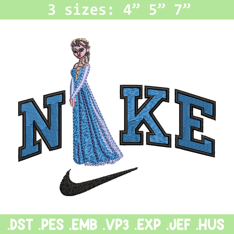 Elsa x nike Embroidery Design, Dinsey Embroidery, Brand Embroidery, Embroidery File, Logo shirt, Digital download.jpg
