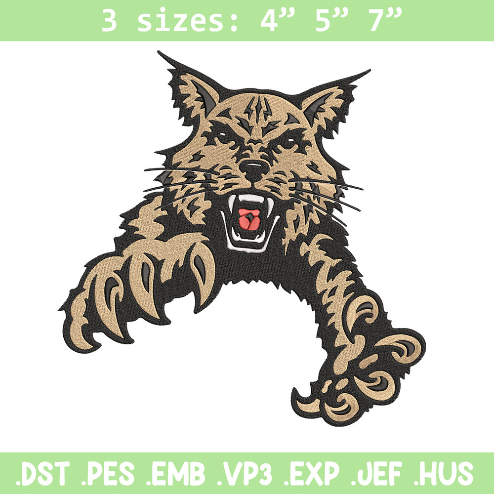 Abilene Christian mascot embroidery design, NCAA embroidery, Embroidery design, Logo sport embroiderySport embroidery.jpg