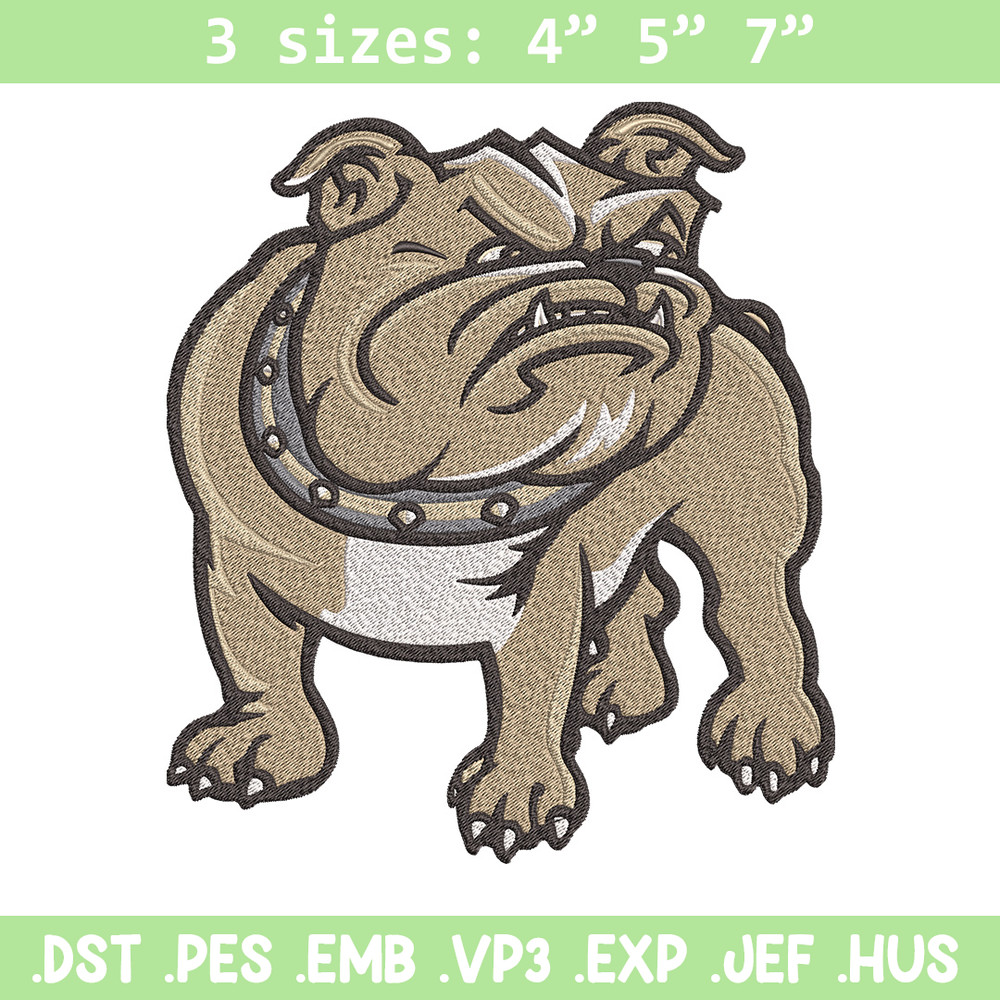 Azalea Bulldogs logo embroidery design, Football embroidery, Sport embroidery, logo sport embroidery,Embroidery design.jpg