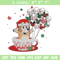 Bingo chrismas Embroidery Design, Bluey Embroidery, Embroidery File, Chrismas Embroidery, Anime shirt, Digital download.jpg