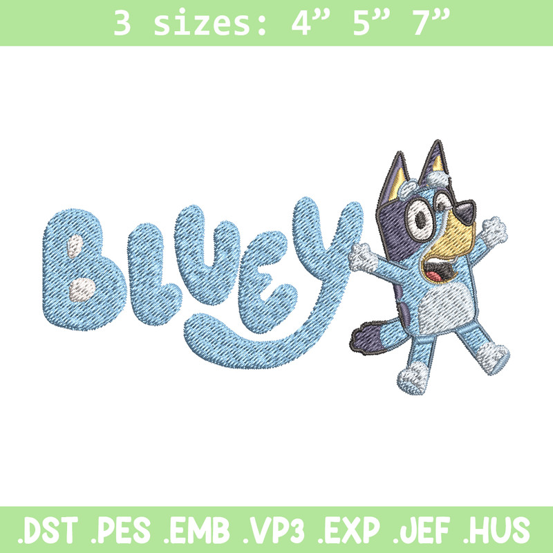 Bluey cartoon Embroidery, Bluey Cartoon Embroidery, cartoon Embroidery, Embroidery File, cartoon shirt, digital download.jpg