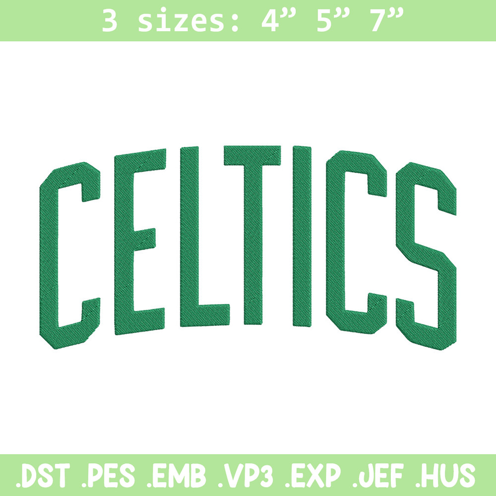 Boston Celtics logo embroidery design, NBA embroidery, Sport embroidery, Logo sport embroidery,Embroidery design.jpg