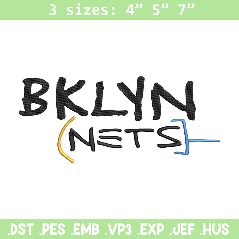 Brooklyn Nets logo embroidery design, NBA embroidery,Sport embroidery, Logo sport embroidery, Embroidery design..jpg
