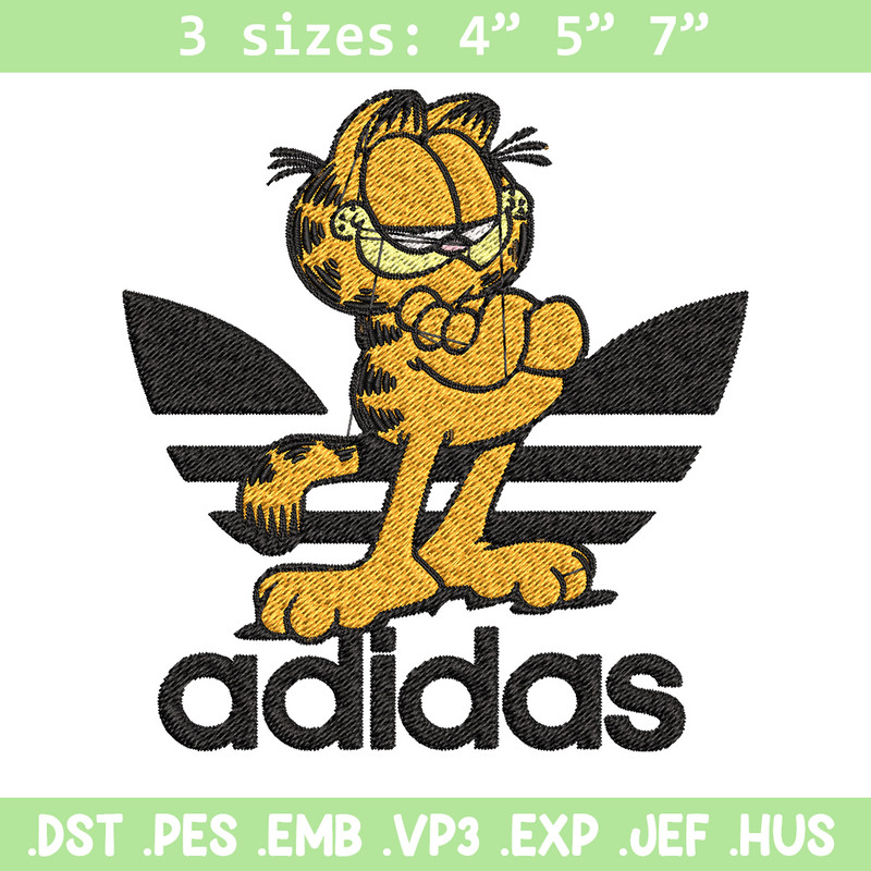 Cartoon cat adidas Embroidery Design, Adidas Embroidery, Brand Embroidery, Embroidery File,Logo shirt,Digital download.jpg