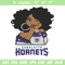 Charlotte Hornets girl embroidery design, NBA embroidery, Sport embroidery, Embroidery design, Logo sport embroidery..jpg