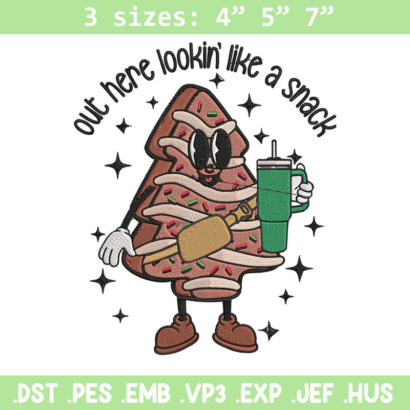 Chrismas trees Embroidery Design, Tree Embroidery, Embroidery File, Chrismas Embroidery, Anime shirt, Digital download.jpg