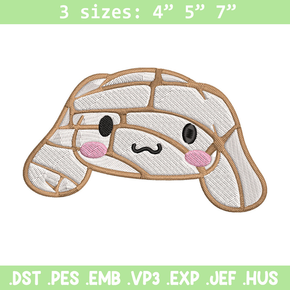 Cinnamoroll Mummy Embroidery Design, Cinnamoroll cartoon Embroidery, Embroidery File, Cartoon shirt, Digital download..jpg