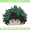 Deku face Embroidery Design, Mha Embroidery, Embroidery File, Anime Embroidery, Anime shirt, Digital download.jpg