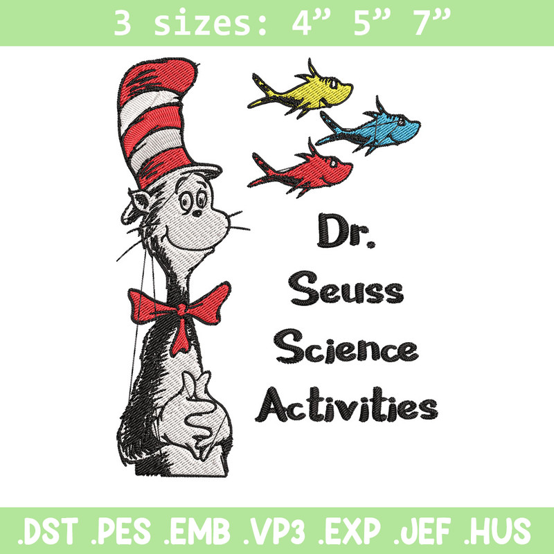 Dr Seuss Science activities Embroidery Design, Dr Seuss Embroidery, Embroidery File, Embroidery design, Digital download.jpg