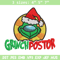 Grinch postor Christmas Embroidery design, Grinch christmas Embroidery, Grinch design, Embroidery file, Instant download.jpg