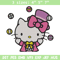 Hello kitty Peeker Embroidery Design, Hello kitty Embroidery, Embroidery File, Anime Embroidery, Digital download.jpg