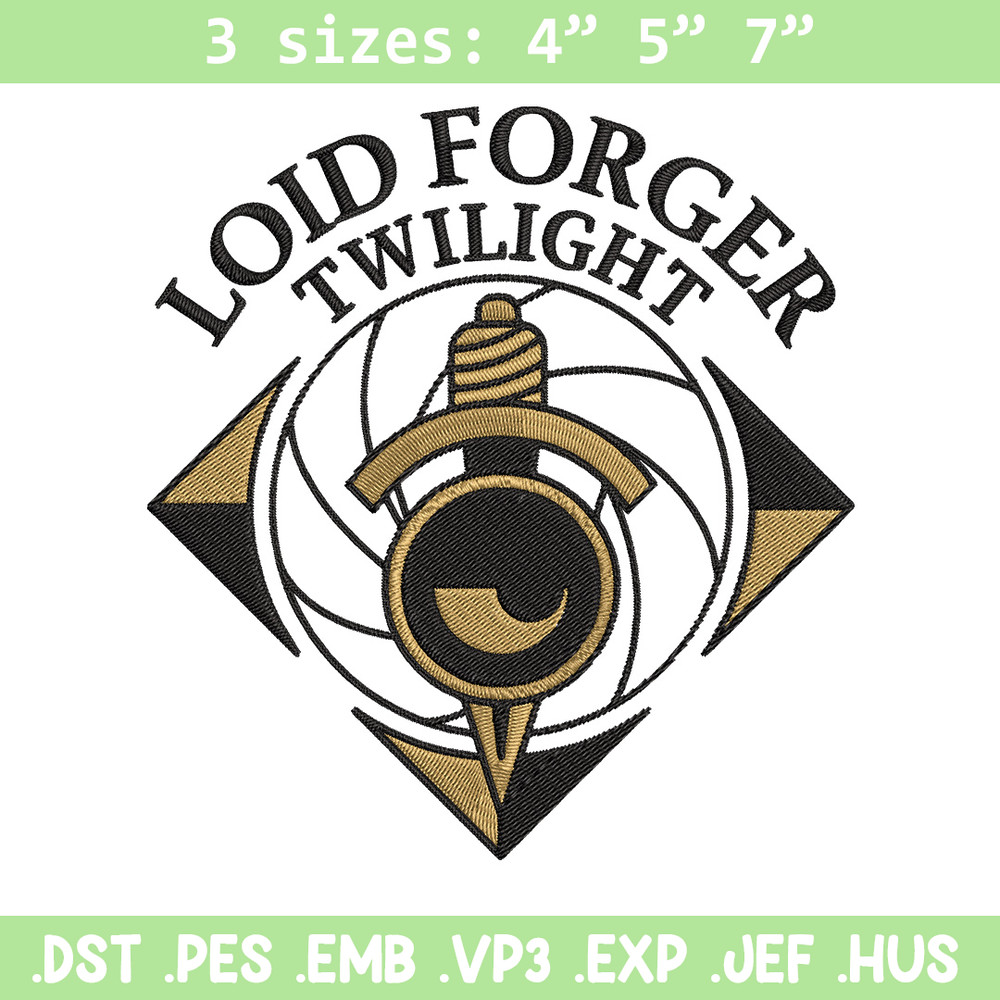 Loid forger Embroidery Design, Spy x family Embroidery, Embroidery File,Anime Embroidery, Anime shirt, Digital download.jpg