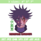 Megumi face Embroidery Design, Jujutsu Embroidery, Embroidery File, Anime Embroidery, Anime shirt, Digital download..jpg