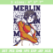 Merlin Embroidery Design, Seven Deadly Sins Embroidery, Embroidery File, Anime Embroidery, Anime shirt, Digital download.jpg