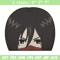 Mikasa Peeker Embroidery Design, Aot Embroidery, Embroidery File, Anime Embroidery, Anime shirt, Digital download.jpg